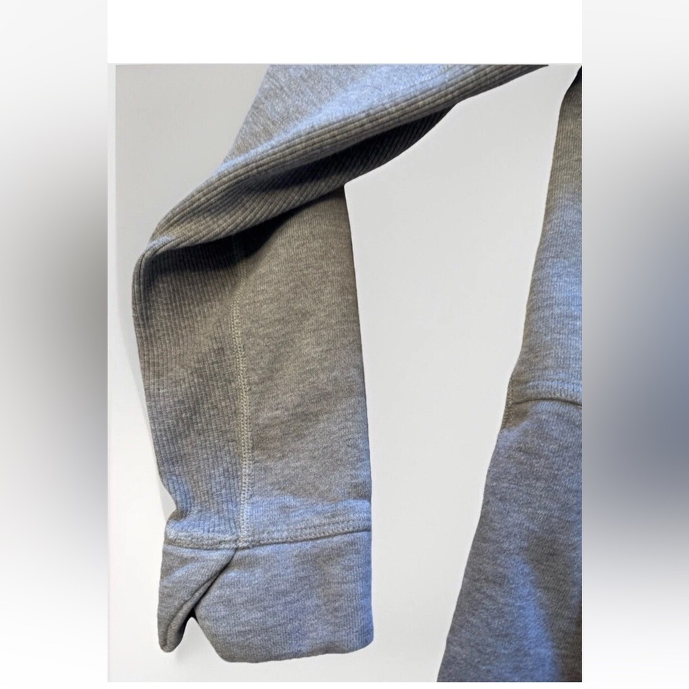 Lululemon Jacket Cardigan Fleece Sz 4 Womens Heather Grey Yin To My Yang Travel - Picture 4 of 8